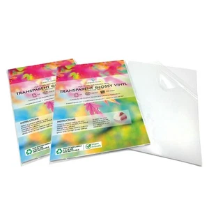 Evergreen Goods Naklejki winylowe do nadruku samoprzylepne A4 przezroczyste/trans... - Zdjęcie 1 z 7