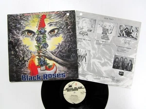 BLACK ROSES Soundtrack LP 1988 Mark Free, Hallows Eve, Carmine Appice Hard Rock - Picture 1 of 4
