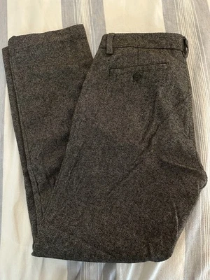 Banana Republic Tweed Wool/Polyester Blend Emerson Pants in 32x32 - Image 1 of 4