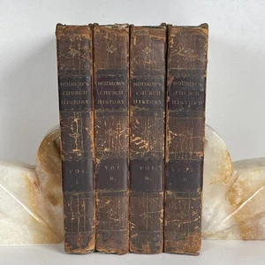 Historia de los Sufrimientos de la Iglesia de Escocia R Wodrow 4 Vols 1828 Usado - Imagen 1 de 23