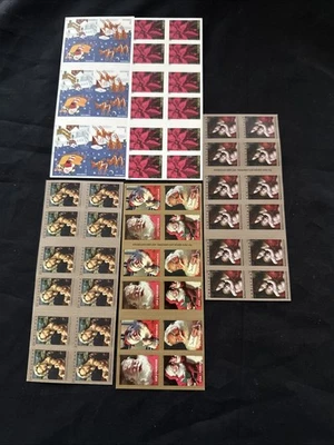 USPS (5) Christmas Forever Booklets.  MNH - Image 1 of 2