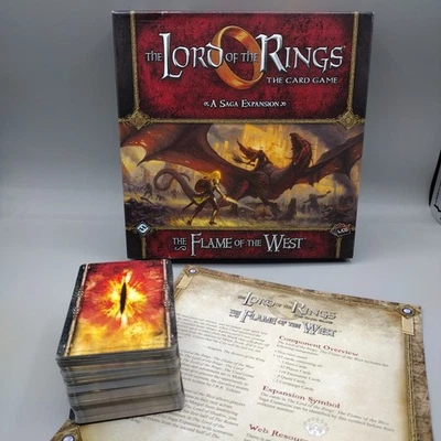 The Lord of The Rings TCG Card Game Expansion Flame of the West 100% Complete - Image 1 of 4
