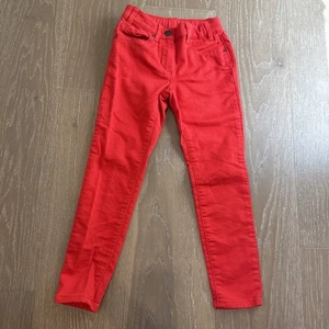 Girls Crewcuts Red Skinny Jeans Size 7 Kids - Picture 1 of 6