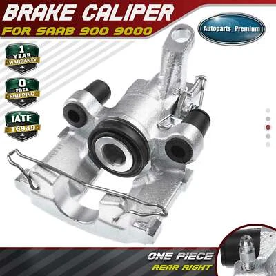 Brake Caliper without Bracket for Saab 900 1988-1994 9000 1986-1998 Rear Right - Image 1 of 4