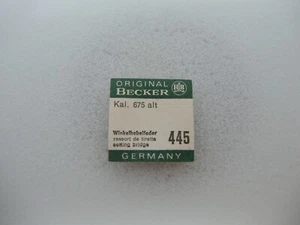 Stellhebelfeder für HB Becker 675 alt, setting lever spring, part 445 - Picture 1 of 2