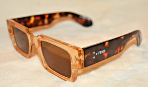 DESIGNER LUXUS LOGO MUSTER SONNENBRILLE KLARES GESICHT / CAREY SELTEN *** BITTE LESEN - Bild 1 von 13