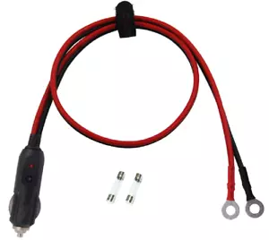 12V/24V 20A 14AWG HEAVYI DUTY 2FT POWER CORD W/EYELETS - Picture 1 of 2
