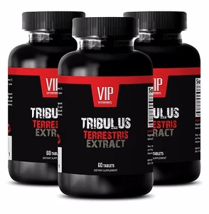 best testosterone booster - Tribulus Terrestris 1000mg 3 Bottles 180 Tablets - Picture 1 of 12