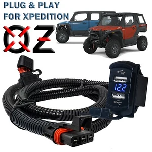 6' Pulse Power Bus Bar Plug Dual USB Port Voltage Meter for XPedition XP ADV - Picture 1 of 5