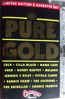 Pure Gold. Various Female Artists Limited Edition 2 x Cassettes Concept  CC301C - Image 1 of 4