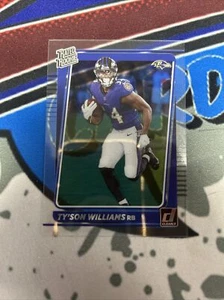 2021 Panini Clearly Donruss - TySon Williams #99 - Rated Rookie RC Ravens K132 - Picture 1 of 1