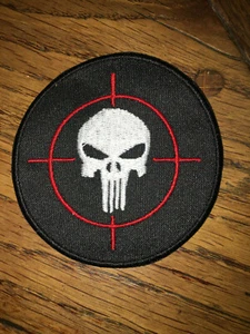 Punisher Sniper toppa stiratore applicazione visir 7,5 cm NUOVO