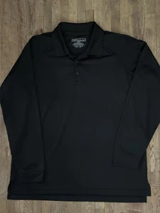 5.11 Tactical Series Performance Poloshirt Herren Large Langarm Schwarz Polo - Bild 1 von 3