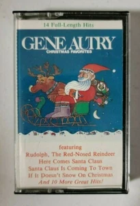 Christmas Favorites by Gene Autry (Cassette, Mar-1989, Sony Music... - Picture 1 of 2