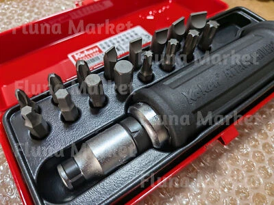 Koken 1/2 (12.7mm) SQ. Attack (Impact) Driver Set AG112H 18Pcs Metal case - Image 1 of 4