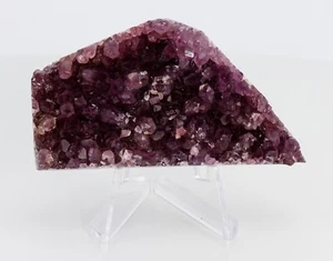 Racimo de Cristal Amatista Alacam Druzy Púrpura Raro Balikesir Turquía 79 mm H1752 - Imagen 1 de 14