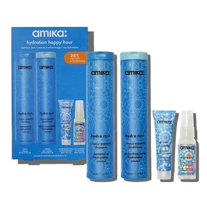 amika hydration happy hour wash + care set Shampoo 9.2oz + Conditioner 9.2oz - Picture 1 of 8