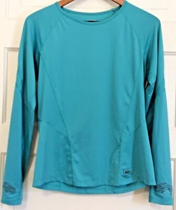 Top deportivo REI cooperativo para mujer talla pequeña verde azulado yoga protector contra erupciones natación - Imagen 1 de 8