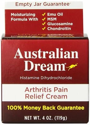 Crema analgésica Australian Dream for Arthritis fórmula hidratante 4 fl oz Foto 1 de 4