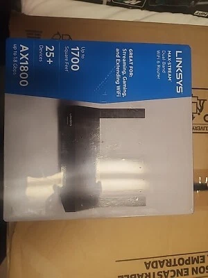 Linksys MR7350 Max-Stream Dual-Band Wi-Fi 6 Router - Image 1 of 3