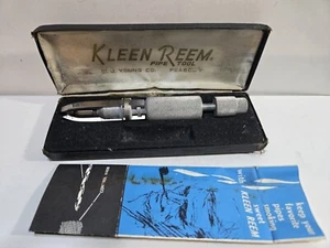 Vintage Kleen Reem Pipe Cleaner Tool – W.J. Young Classic, Original Case 7570/24 - Picture 1 of 5