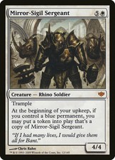 MTG - Mirror-Sigil Sergeant - Conflux - X1 - (LP) - FREE SHIPPING