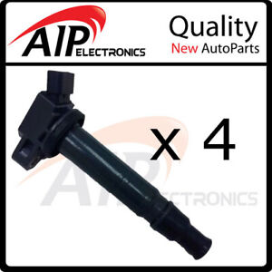 NEW IGNITION COIL ON PLUG SET OF 4 **FOR 4cyl TOYOTA