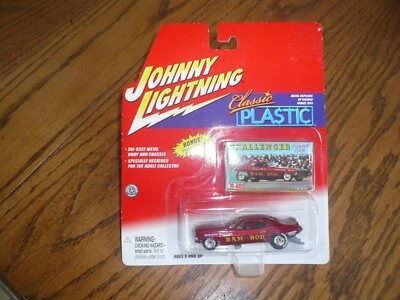 Johnny Lightning Classic Plastic Ram Rod 1970 Dodge Challenger Funny Car 1:64 - Image 1 of 2