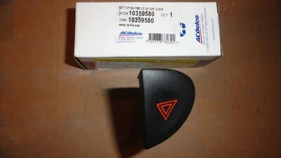 NOS 1997-05 CHEVROLET MALIBU HAZARD WARNING LIGHT FLASHER SWITCH 10359580 - Image 1 of 4
