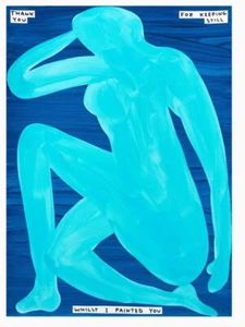 David Shrigley screenprint thank you for keeping still signed Ltd ed (2023) - Picture 1 of 3