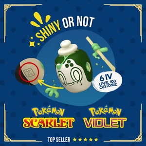 Poltchageist Shiny or Non ✨ 6 IV Masterpiece Authentic Pokémon Scarlet Violet - Picture 1 of 6