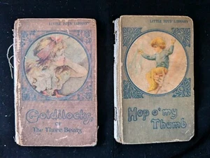 Little Tots Library Nister Dutton Victorian Edwardian Childrens Books See Detail - Picture 1 of 7