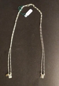 Escapulario Madonna Del Carmen En Plata De Producción Artesanal Italiana - Imagen 1 de 3