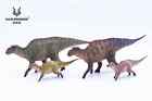 HAOLONGGOOD 1:35 Maiasaura Mother and Son Model Dinosaur Animal Collection Decor