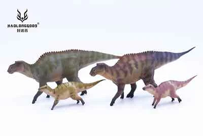 HAOLONGGOOD 1:35 Maiasaura Mother and Son Model Dinosaur Animal Collection Decor - Image 1 of 4