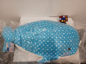 Jinbei Whale Shark Blue Plushy Giant Big Plush Kawaii Super Soft Toy New Toreba
