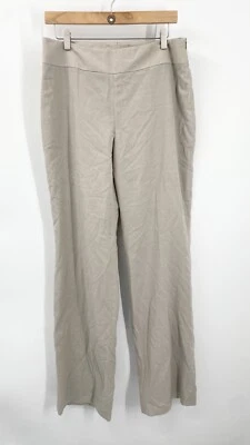 Pantalones de lana de pierna ancha Akris 10 de lujo minimalista oficina diseñador dinero antiguo años 90 Foto 1 de 4