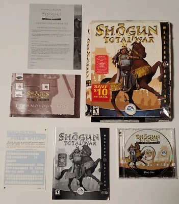 Big Box - Shogun Total War Warlord Edition - PC Computer Game - Win 95/98 - EA - Image 1 of 4