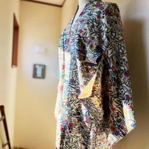 【Come nuovo】 kimono giapponese, kimono haori, cardigan kimono, cappotto kimono - Foto 1 di 17