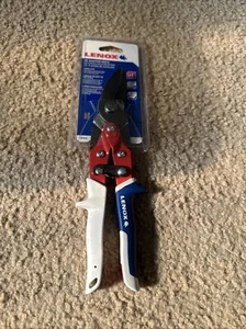 *NEW* LENOX 101 Aviation Snips 10 Inch Cut Straight Left Red 22101H - Picture 1 of 4