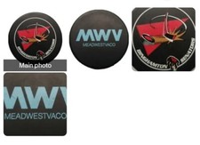 BINGHAMTON SENATORS AHL OFFICIAL SLAPSHOT HOCKEY PUCK SPONSOR MEADWESTVACO