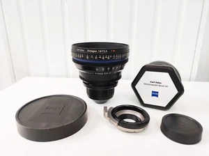 ZEISS CP.2 CP2 18mm T3.6 CINE LENS PL & EF mounts optique cinema METRIC SCALE - Foto 1 di 7