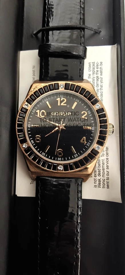 Reloj Pulsera Vintage NUEVO GOSSIP Cobre y Cara Joya Foto 1 de 3