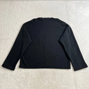 M.M. LaFleur Pullover Sweater Black S Black Boat Neck Long Sleeve Heavyweight - Picture 1 of 15