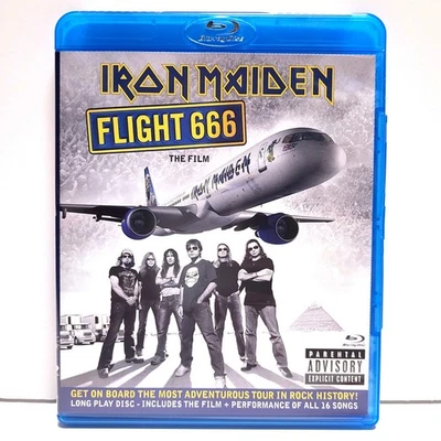 🔥 IRON MAIDEN FLIGHT 666 THE FILM ( Blu-ray ) - Imagem 1 de 3