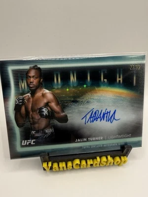 2025 Topps Midnight Horizon Signatures #HNS-JT Jalin Turner Auto /99 - Image 1 of 2