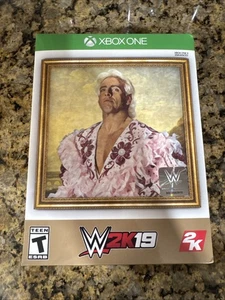 XBOX ONE XB1 WWE 2K19 COLLECTOR Deluxe Edition Ric Flair BRAND NEW SEALED! RARE - Picture 1 of 7