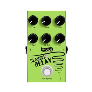 M-VAVE CLASSIC DELAY Analog Delay Pedal - Vintage Style, 600ms Warm Analog De... - Foto 1 di 7