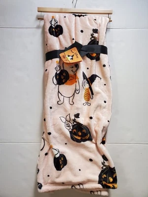 Manta de Halloween Winnie The Pooh tiro de felpa suave 50x70 🎃🍯 exclusiva 2025 Foto 1 de 4