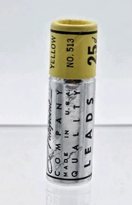 PIOMBO MATITA MECCANICO AUTOPOINT N. 513 GIALLO VERO SOTTILE 0,9 (OR) 0,36" - Foto 1 di 6